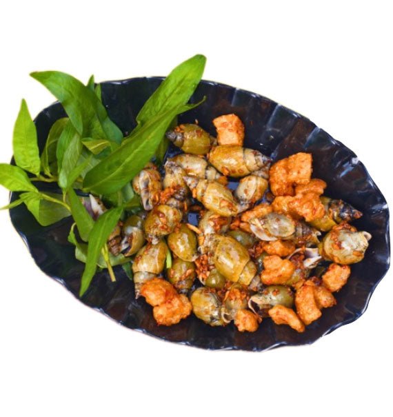 Oc Ca Na Xao Bo Toi Seafood Vietnam