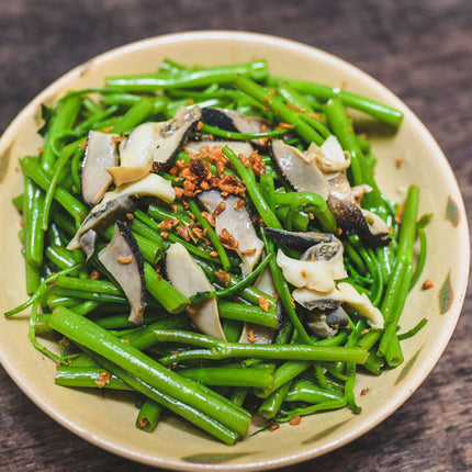 Oc Giac Xao Rau Muong Seafood Vietnam