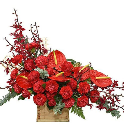 Office Lobby Flower Arrangements Vietnam