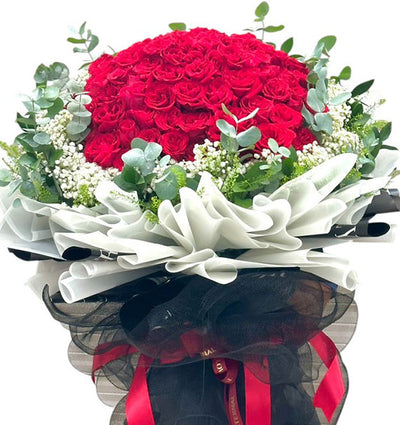 Ohara Red Rose Bouquet