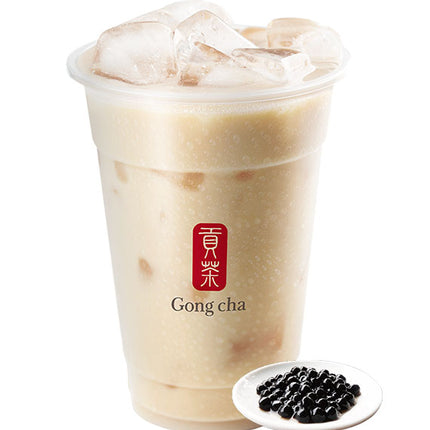 Oolong Milk Tea With Black Pearl