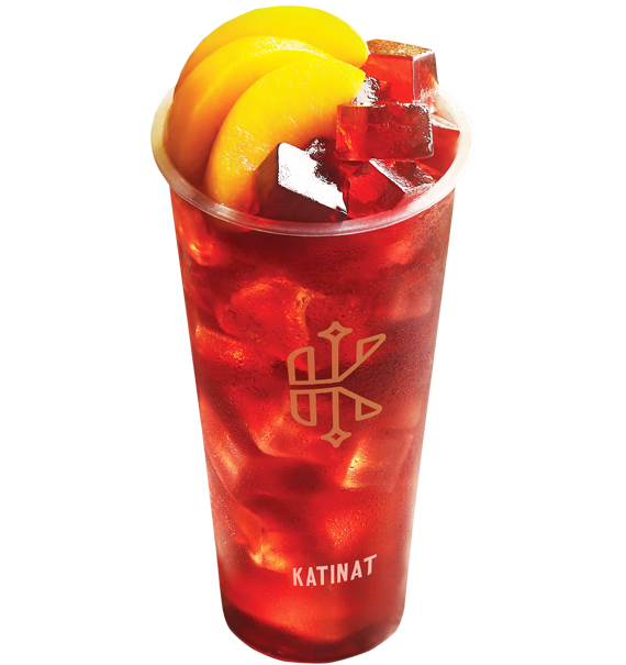 Peach Hibiscus Tea Katinat Vietnam