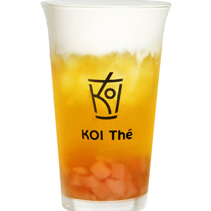 Peach Pulp Green Tea Macchiato Koi The Vietnam