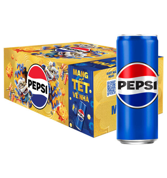 Pepsi Cola Sleek Soft Drink Tet Gift Vietnam