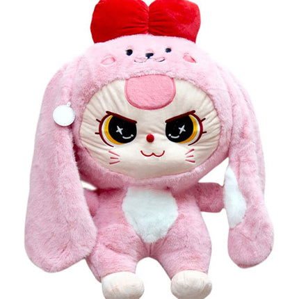 Pink Baby Three Stuffed Animal