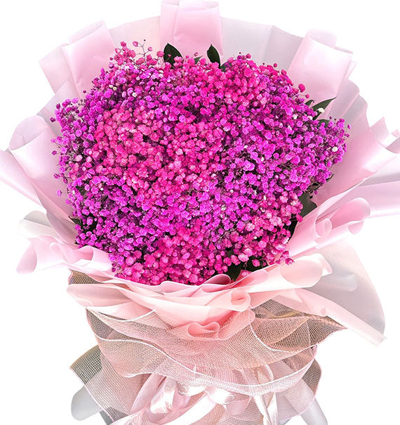 Pink Baby's Breath Bouquet Vietnam