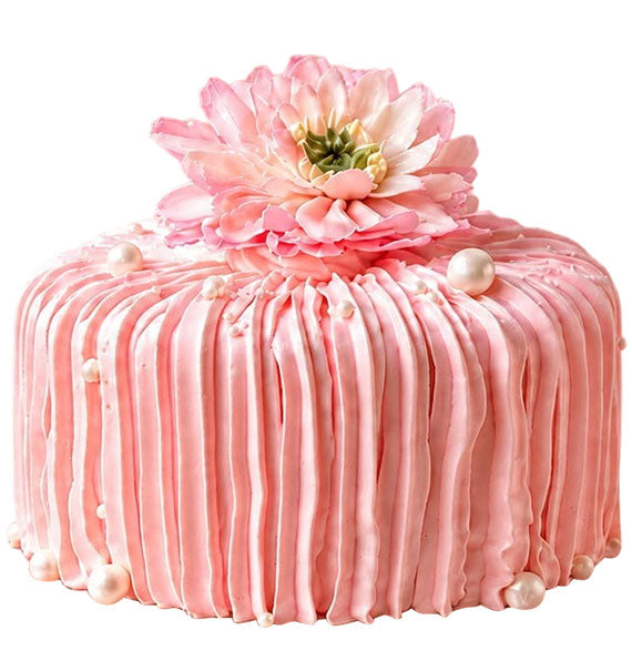 Pink Dahlia Vietnamese Women's Cake