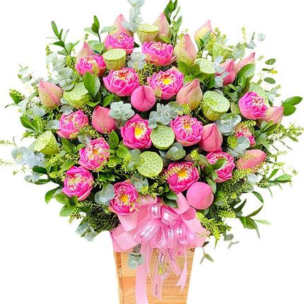 Pink Dreamlike Flowers Vietnam