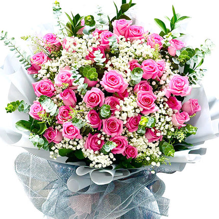 Pink Heart Flowers Vietnam