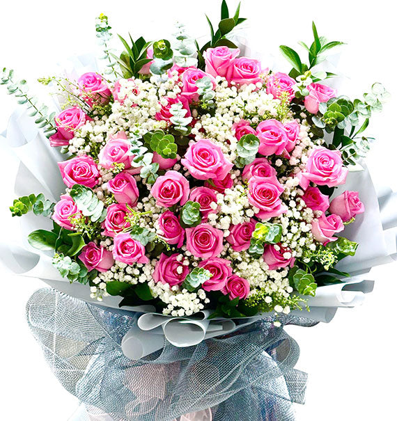 Pink Heart Flowers Vietnam