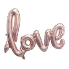 Rose gold balloon