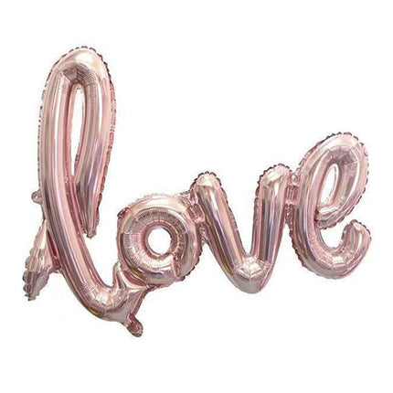 Love Script Foil Air-filled Balloon [HCM ONLY]