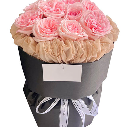 Pink Ohara Ecuadorian Roses Bouquet Vietnam