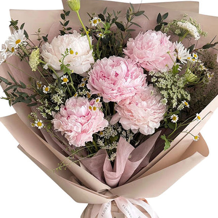 Pink Peony Bouquet Vietnam