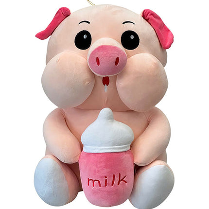 Pink pig stuffed animal gift Vietnam