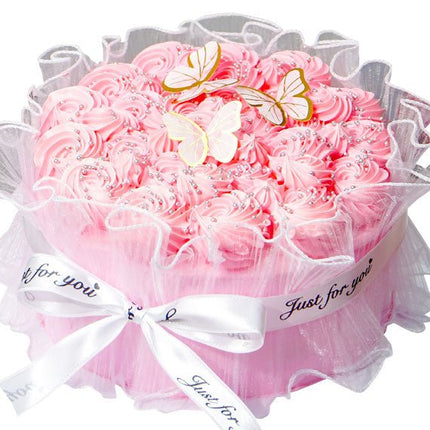 Pink Queen Cake Vietnamese Womens Day