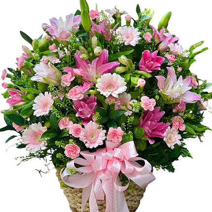 Pink Women's Day Basket Vietnam
