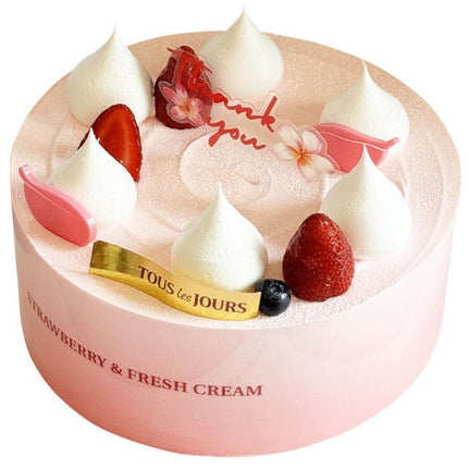 Pinky Love Fresh cake Tous Les Jours Vietnam
