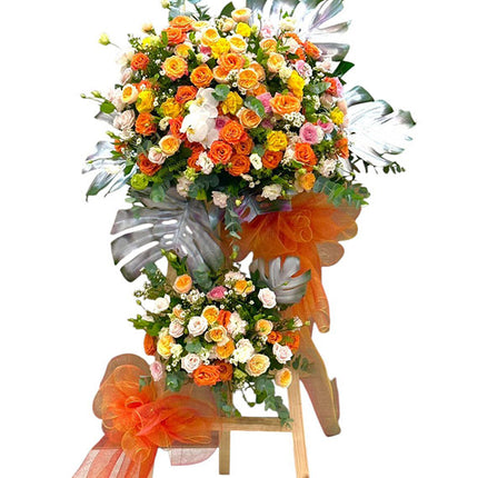 Premium Grand Opening Flower Stand Vietnam
