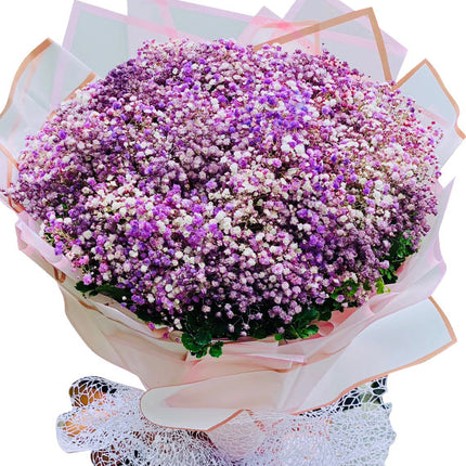 Purple Baby's Breath Bouquet Vietnam