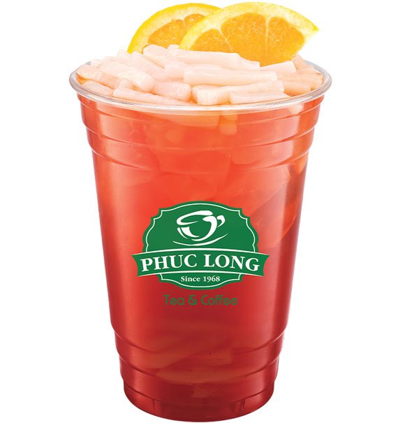Raspberry Jasmine Tea Phuc Long Vietnam