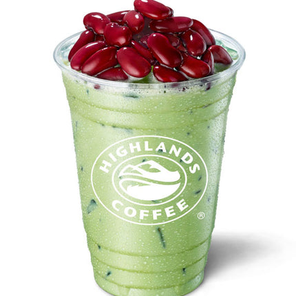 Red Bean Green Tea Highlands Coffee Vietnam