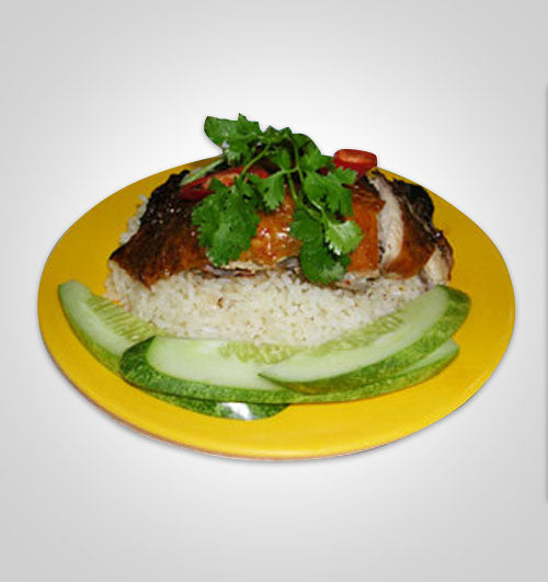 Roasted Chicken With Chicken Rice Food Vietnam
