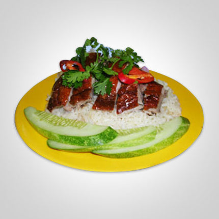 Roasted Duck With Rice Food Vietnam