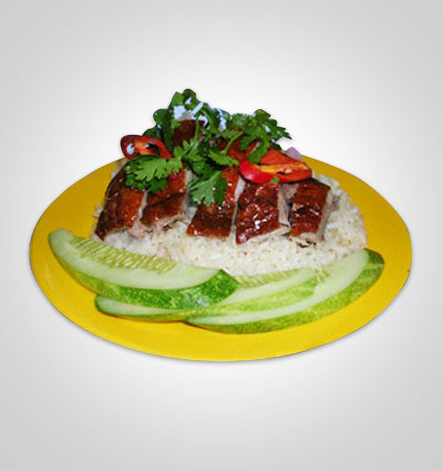 Roasted Duck With Rice Food Vietnam