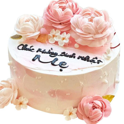 Rose Pink Glam Cakes Vietnam