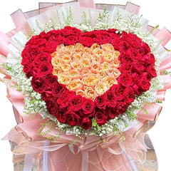 Roses Heart Shape Bouquet Vietnam