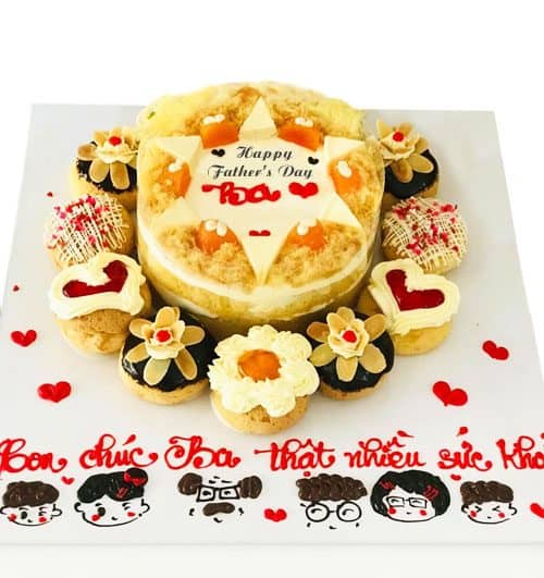 Salted Egg Yolk For Father's Day Vietnam