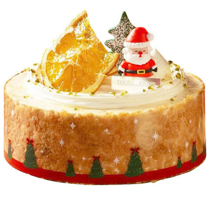 Santa Corn Cheese Mousse Cake Vietnam