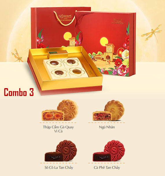 Savouré Mooncake Vietnam Combo 03
