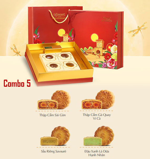 Savouré Mooncake Vietnam Combo 05