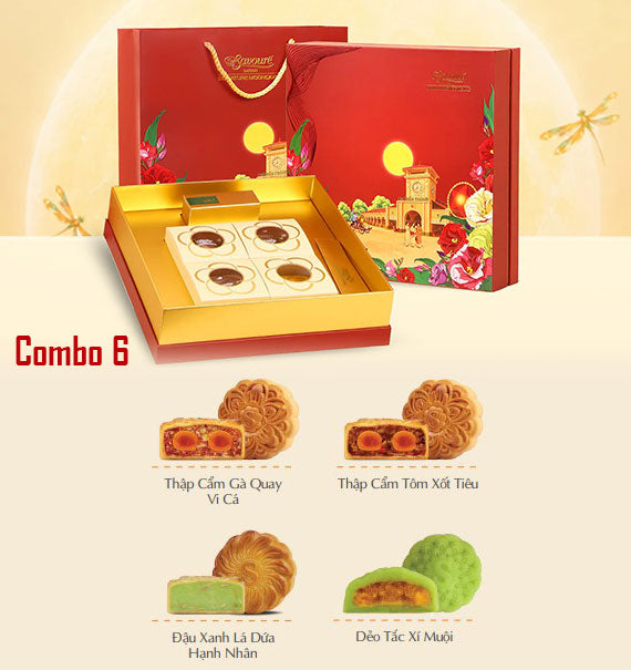 Savouré Mooncake Vietnam Combo 06