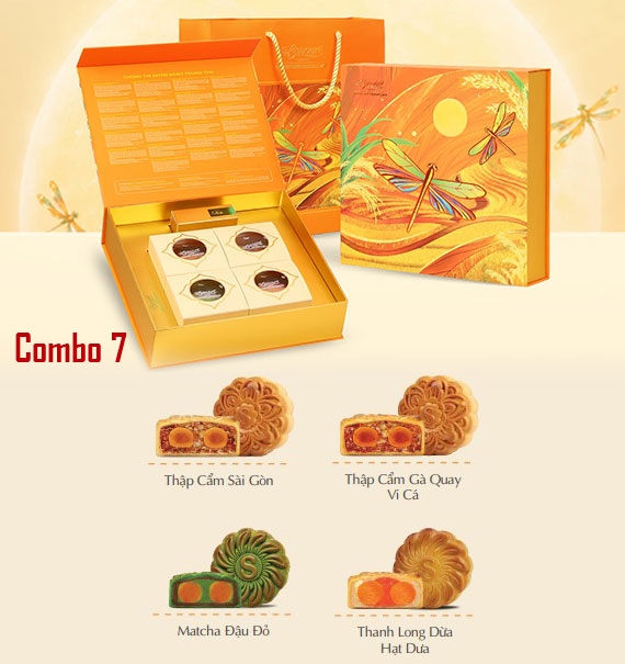 Savouré Mooncake Vietnam Combo 07