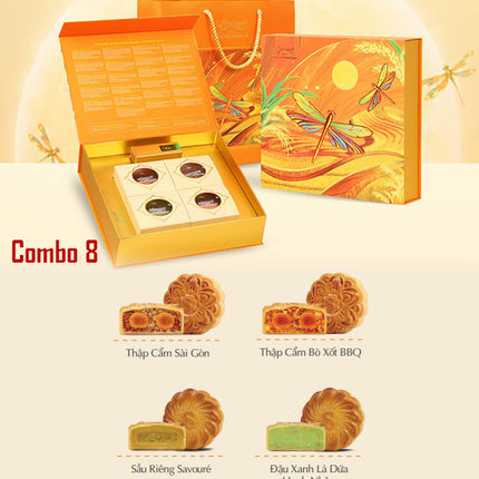 Savouré Mooncake Vietnam Combo 08