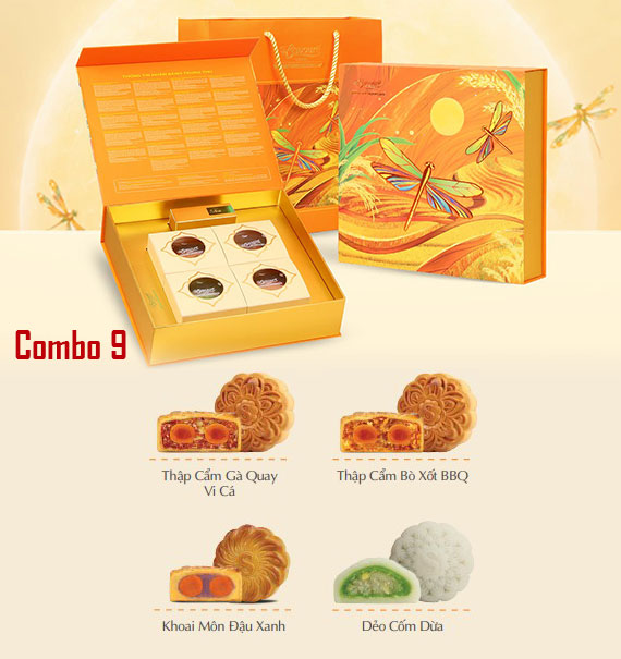 Savouré Mooncake Vietnam Combo 09