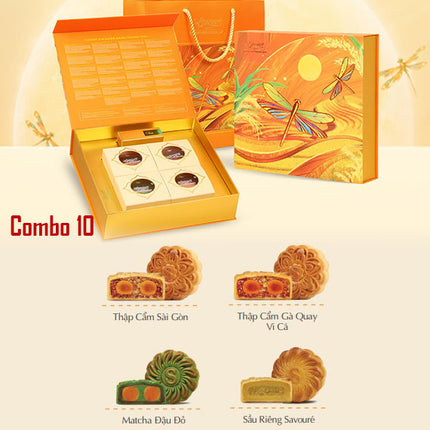 Savouré Mooncake Vietnam Combo 10