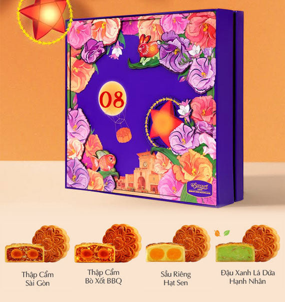 Savouré Mooncake Vietnam Combo 08