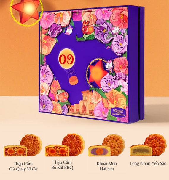 Savouré Mooncake Vietnam Combo 09