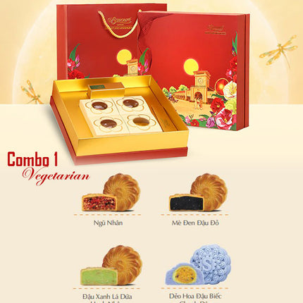Savouré Vegetarian Mooncake Vietnam Combo 01