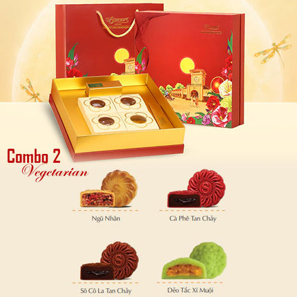 Savouré Vegetarian Mooncake Vietnam Combo 02