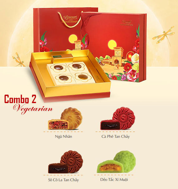Savouré Vegetarian Mooncake Vietnam Combo 02