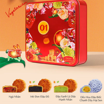 Savouré Vegetarian Mooncake Vietnam Combo 01