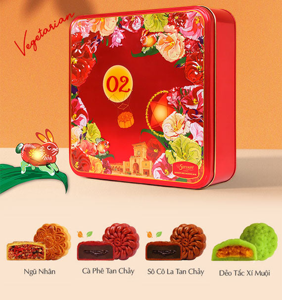 Savouré Vegetarian Mooncake Vietnam Combo 02
