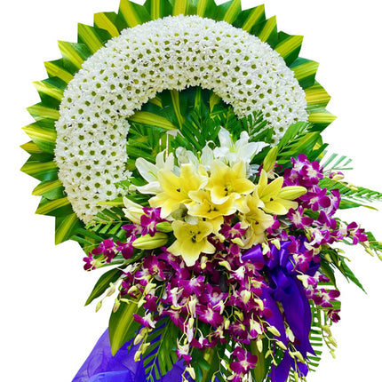 Serenity Sympathy Wreath Vietnam
