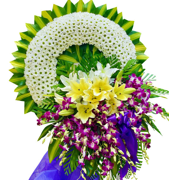 Serenity Sympathy Wreath Vietnam
