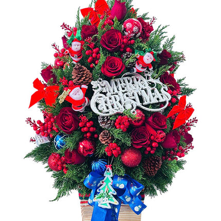 Silent Night Xmas Tree Vietnam